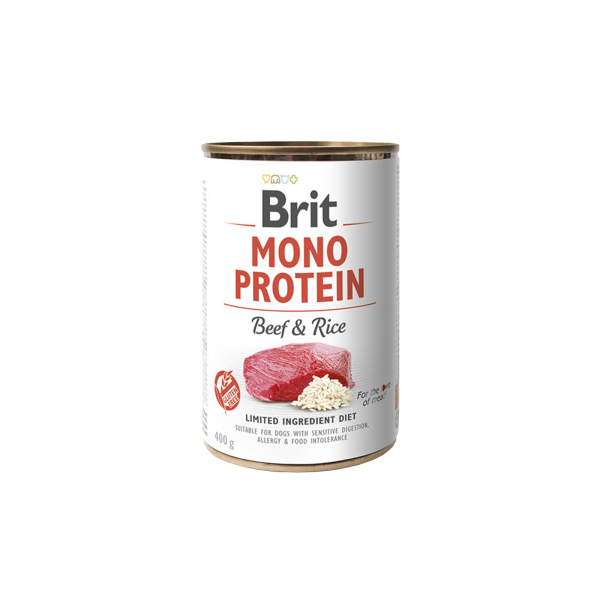 BRIT MONOPROTEIN BEEF AND RICE