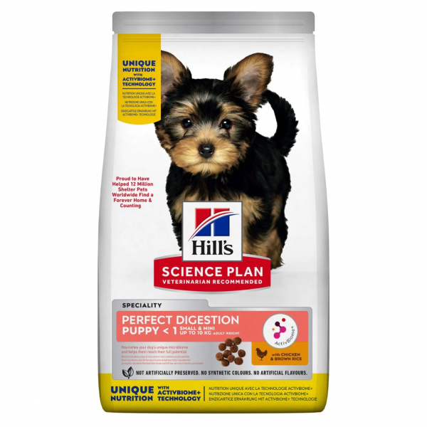 HILL'S SP CANINE PUPPY SMALL AND MINI PERFECT DIGESTION