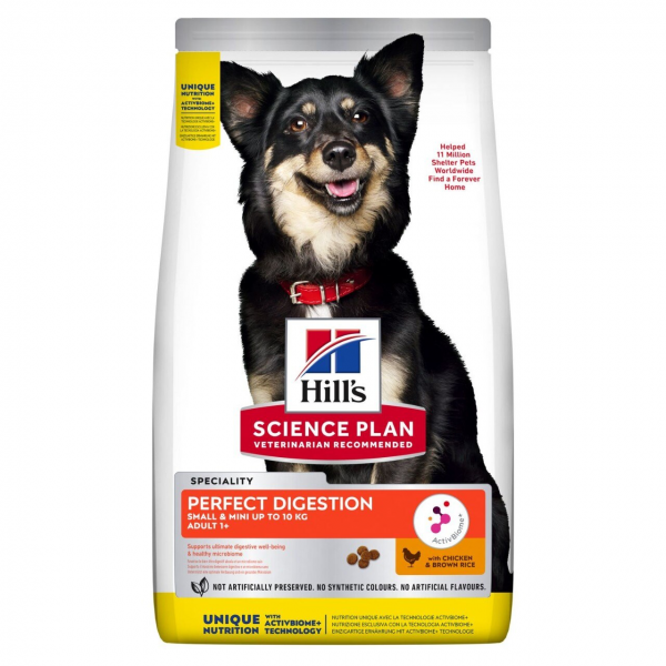 HILL'S SP CANINE ADULT PERFECT DIGESTION SMALL AND MINI