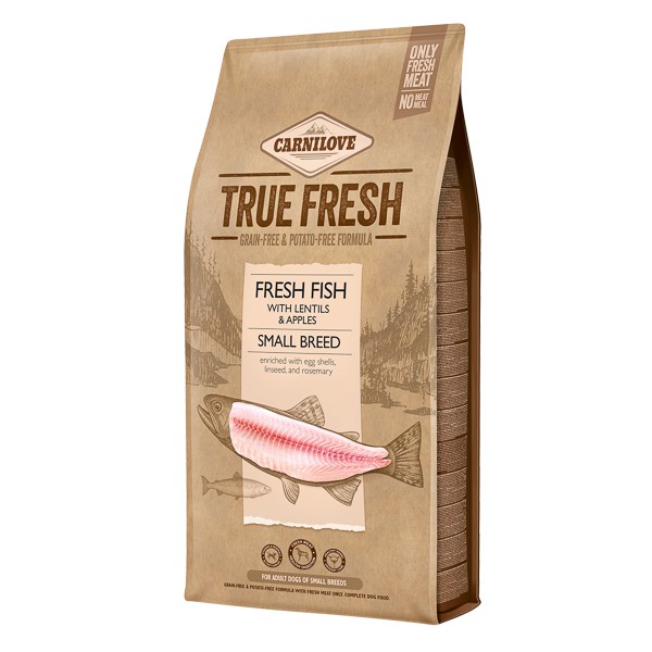 CARNILOVE TRUE FRESH FISH FOR ADULT  SMALL BREED
